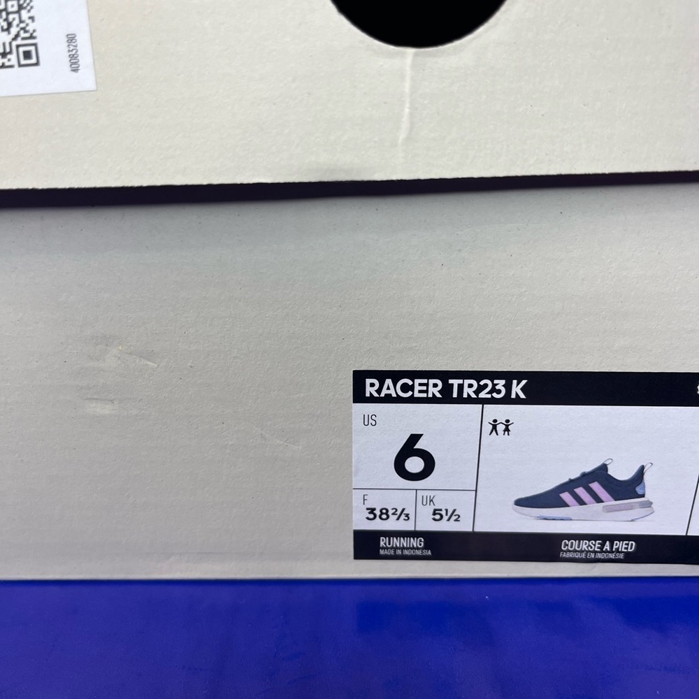 🆕 adidas Racer TR23 Size 6K (Kids) Women’s Size 7 Purple/Pink Fast Shipping - Picture 6 of 6